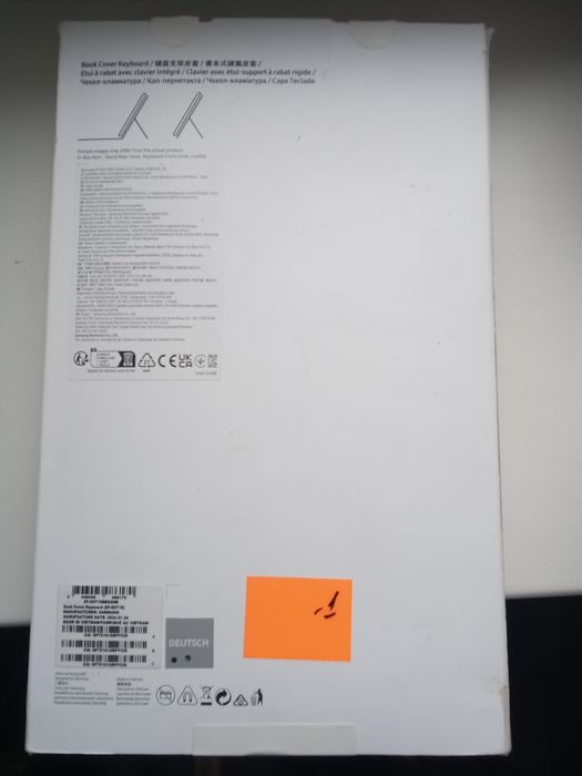 Чохол-клавіатура Book Cover Keyboard Samsung Galaxy Tab S9/S9 5G/S9 FE