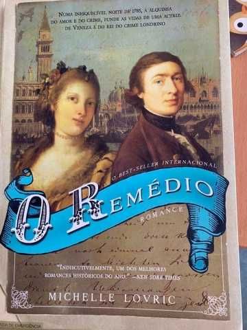 O remédio  romance de Michelle Lovric livro