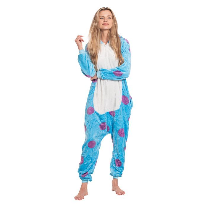 Piżama Damska Kombinezon Kigurumi Onesie Sulivan Niebieski 175-185 XL
