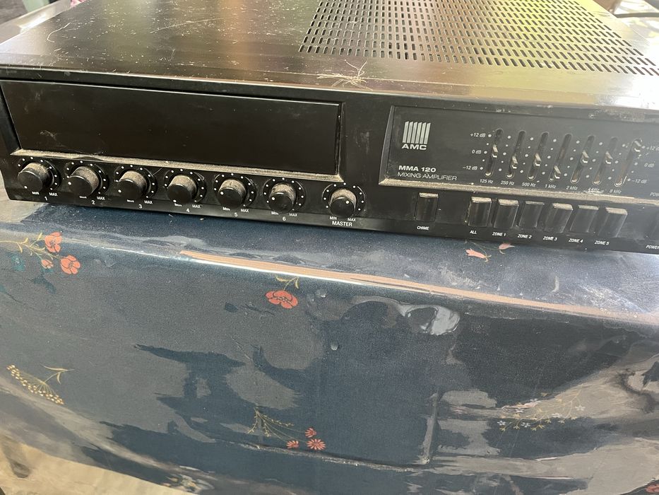 усилитель мма 120 mixing amplifier