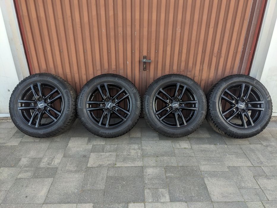 Koła Alufelgi 5x114,3 Rial 215/55R16 Opony zimowe 7Jx16 ET45 Kia Honda Renault