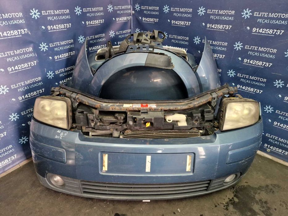 Frente completa usada AUDI A2 1.4 TDI capot parachoques guardalamas oticas radiador