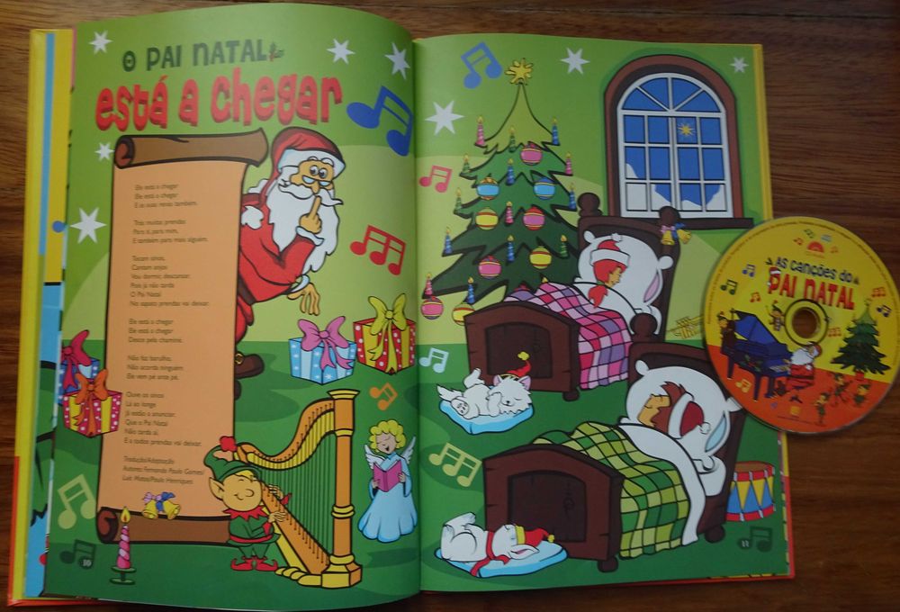 As Canções do Pai Natal (Oferta CD-Áudio e Atividades Divertidas)