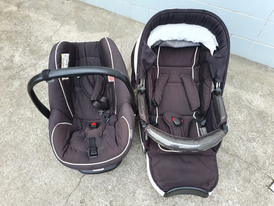 Carrinho Bebecar Ip-op evolution preto