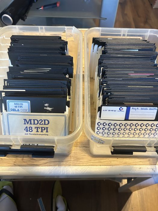 Gry i programy  5,25 dyskietki commodore 64