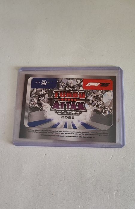 Carta Turbo Attax 2025 Signature Style Liam Lawson 335/499