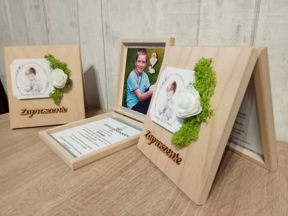 Zaproszenia, podziękowania, kartka