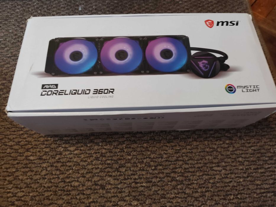 Chłodzenie wodne MSI MAG CoreLiquid 360R