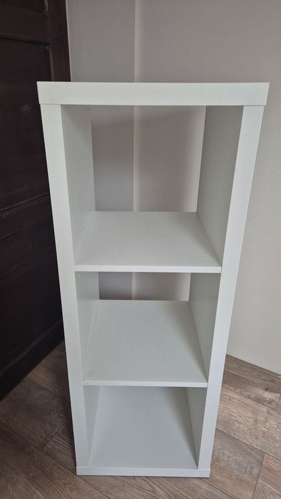 Kallax regał Ikea słupek 1x3 biały