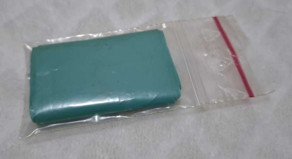 Materiał nieprzemakalny do naprawy, łata naprawcza, taśma, zielona