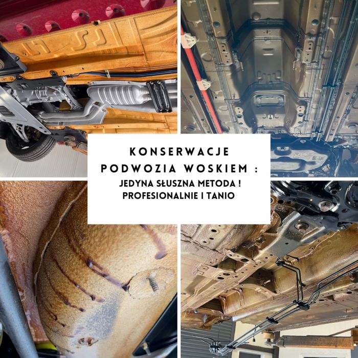 Konserwacja Samochodów Antykorozja Śląsk Jakość Wosk Noxudol Waxoil