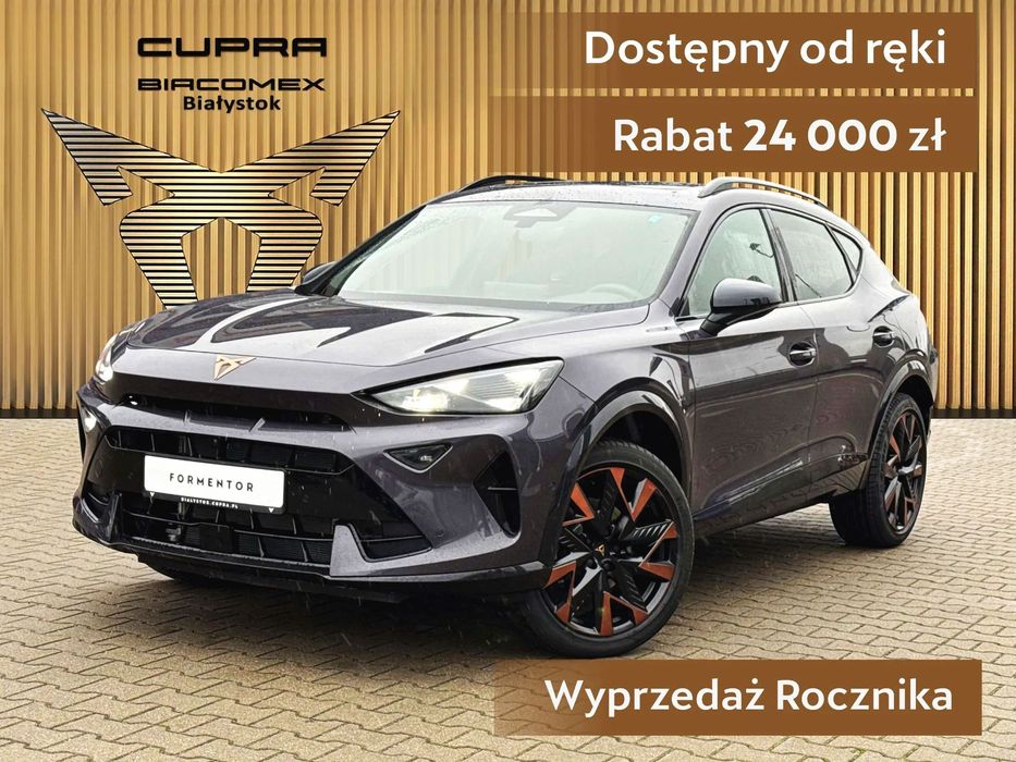Cupra Formentor 1.5 150KM DSG, Panorama, Seinnheiser, "od ręki" Rabat 24.200zł