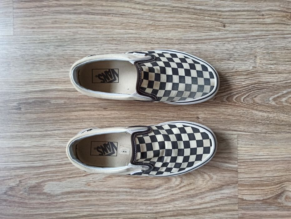 Buty Vans Slip On Checkerboard Black White 38 streetwear klasyczne