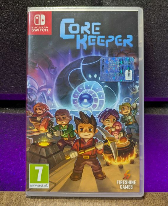 Core Keeper Nintendo Switch super gra przygodowa, dla dzieci, pixelowa