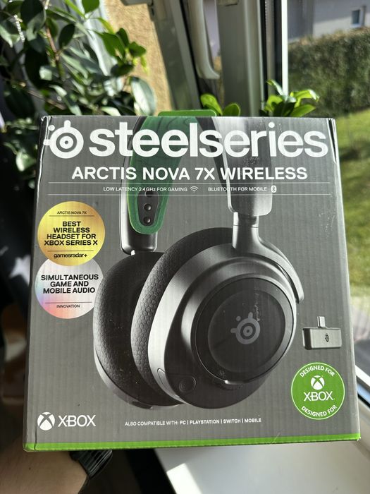 Słuchawki bezprzewodowe nauszne SteelSeries Arctis Nova 7X Wireless