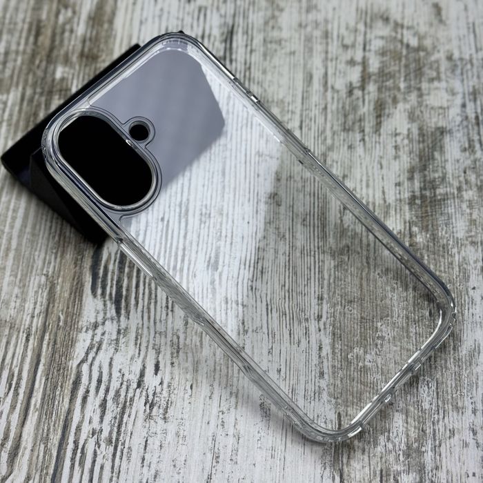 Чехол Fibra Crystal на iPhone 17/ 17 Air Не желтеет. Чохол