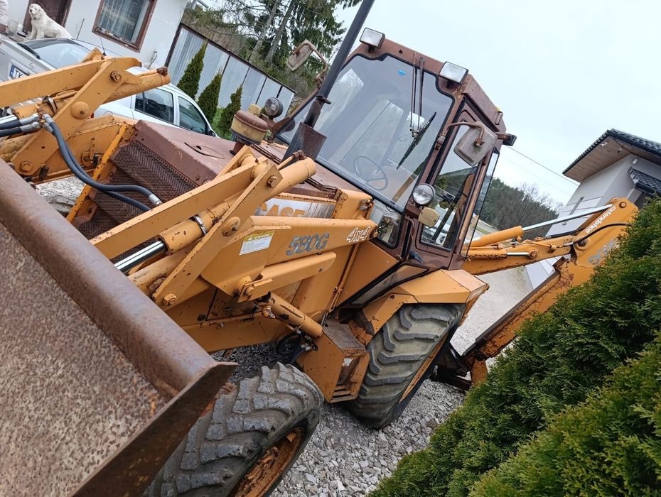 Koparko ładowarka Case 580 g 4×4 teleskop!!