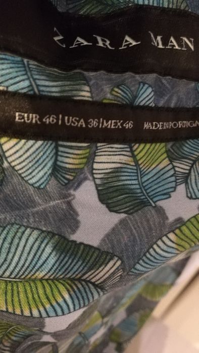 ZARA Mega błękitna marynarka r.  M