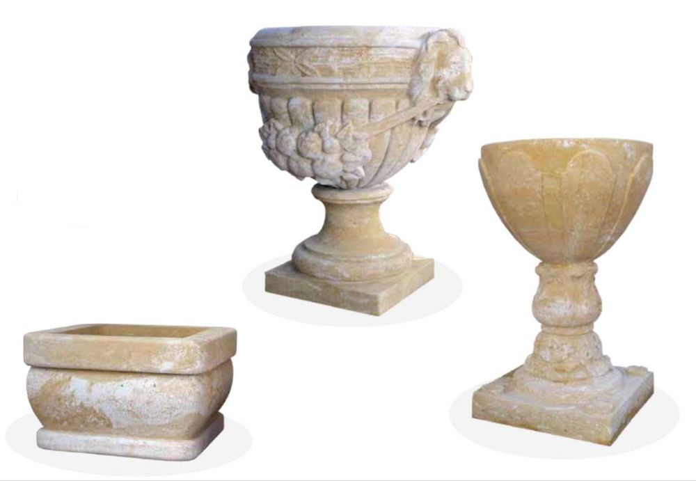 Donice z piaskowca unikat