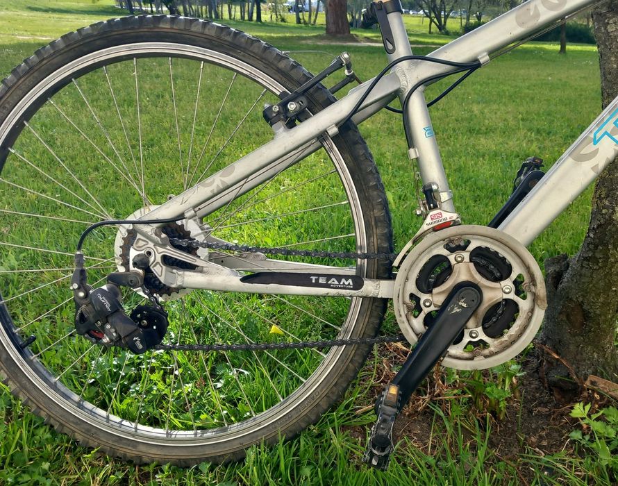 Bicicleta Team Cinza Roda 26