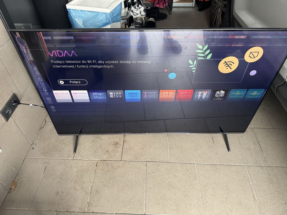 Telewizor HISENSE 55E7NQ Pro 55" uszkodzona matryca