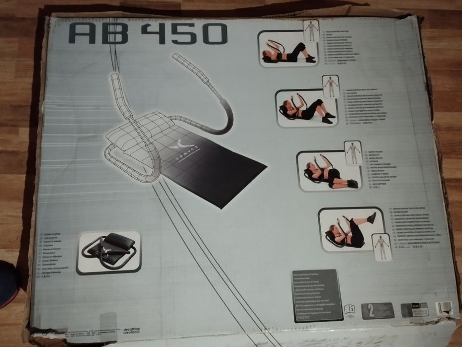 Máquina/aparelho abdominais AB 450