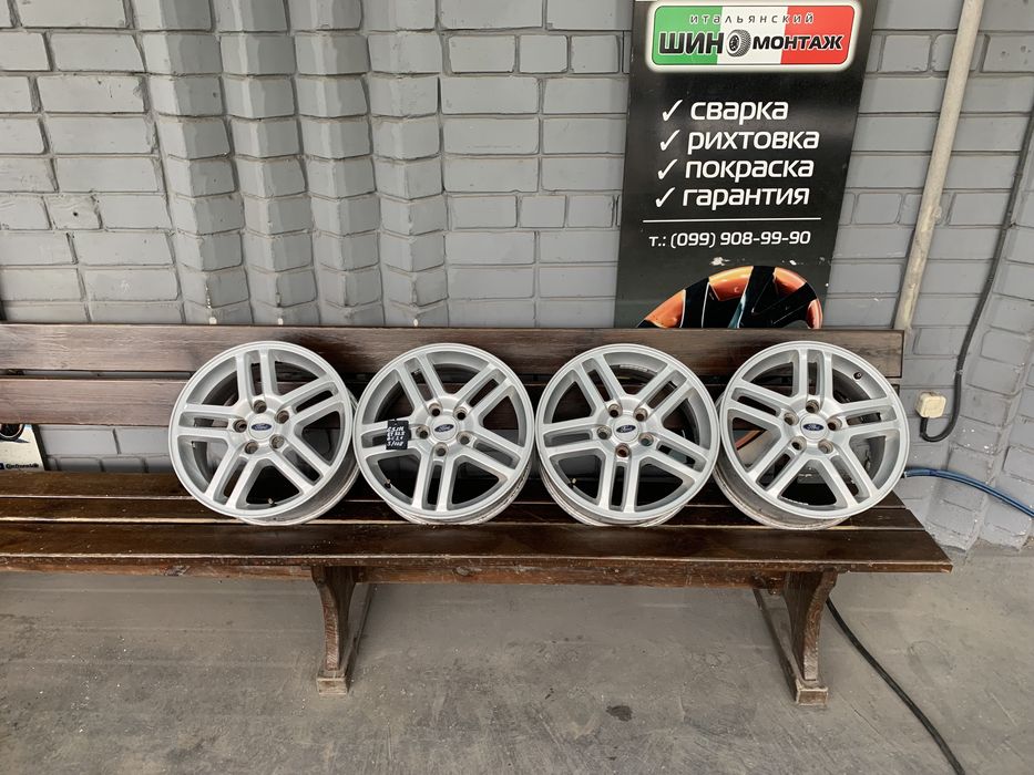 99 Оригинальные литые диски Ford Focus Mondeo 5/108 R16 Et52.5