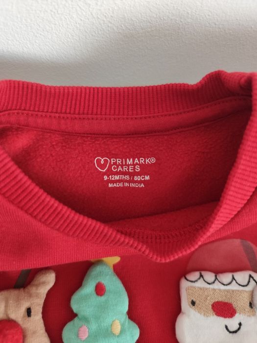 Fato treino cardado 9-12M