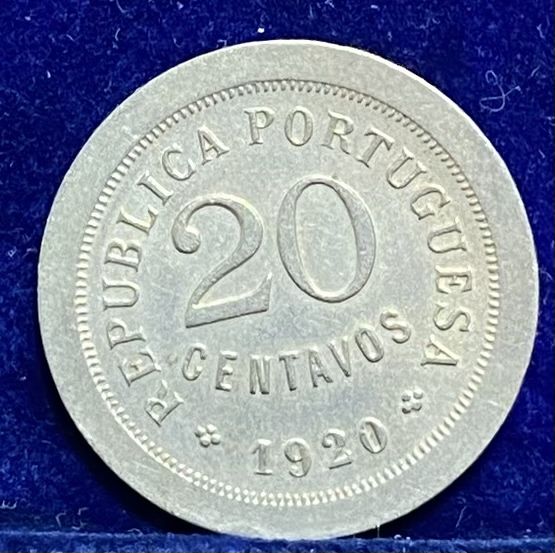 Moeda  842 - 20 Centavos 1920