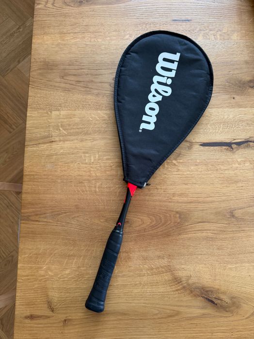 Rakieta profesjonalna squash Head Extreme 135 czerwona z pokrowcem Wilson