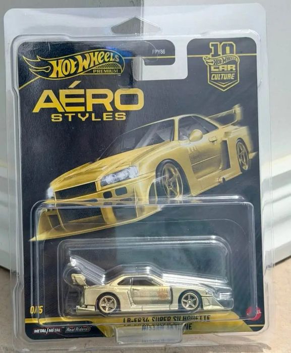 Hot Wheels chase LB-ER34 Super Silhouette Nissan Skyline