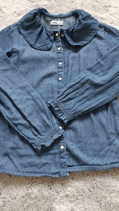 Koszula dziewczęca jeansowa 134