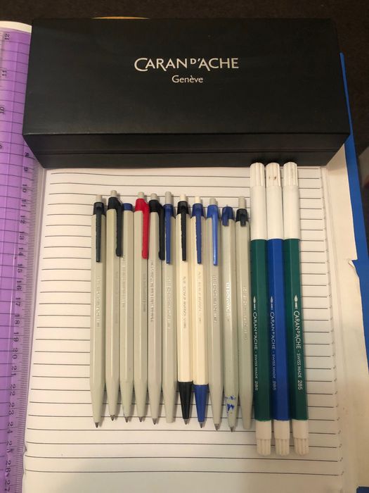 Caran D'Ache ручки и фломастеры