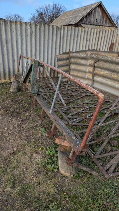 Борона зубова важка | Навісна борона | Сцепка зубових борін | Борона