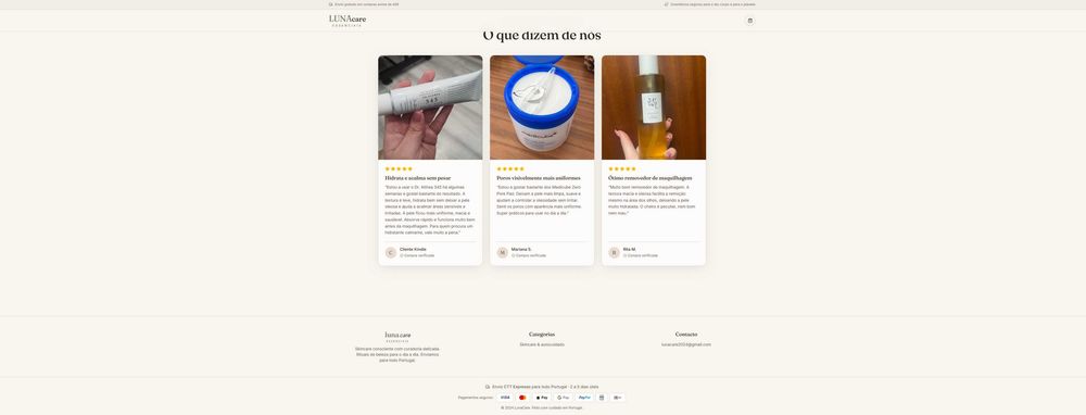 criador de lojas online shopify/manutençao