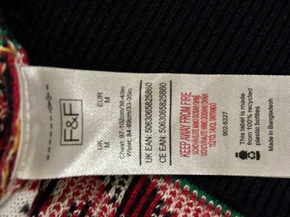 Светр новорічний новогодний свитер