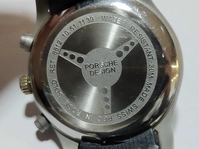 Relógio Porsche Design Dashboard Chronograph Titanium