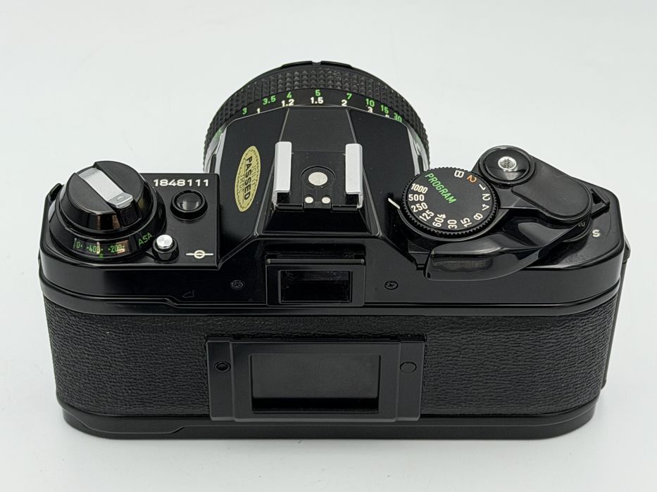 Canon AE 1 Program + 50mm 1.8 FD top stan po serwisie Czarna Piękniść Nowe uszczelnienia