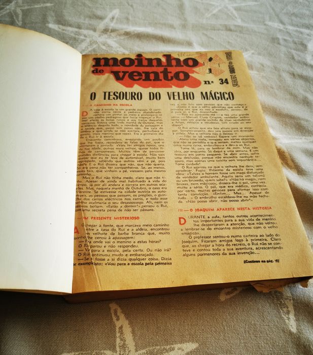 Coleção fascículos" Moinho de vento"