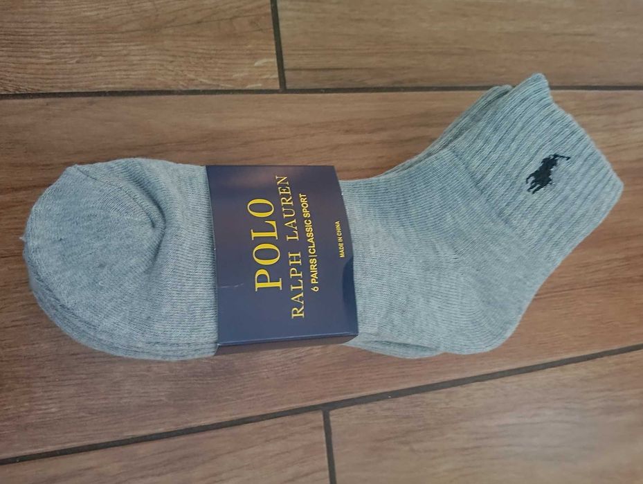 Ralph Lauren nowe oryginalne  skarpety 6 par rozm. z met 6-12