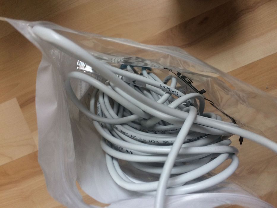 kabel patchcable cat. 5 utp 15m
