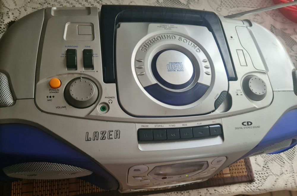 Radio Cassette Lazer CD RKCD14DT