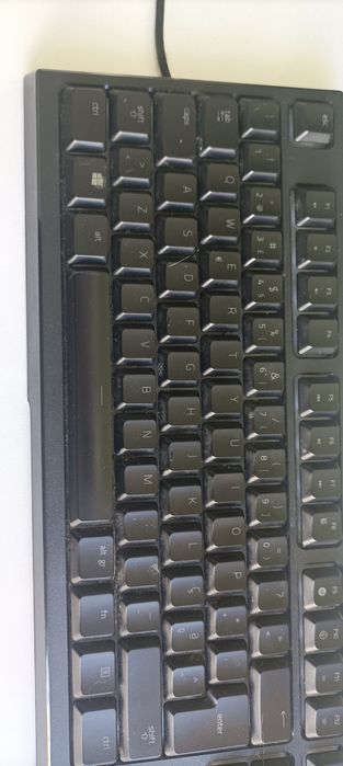 Teclado preto como novo