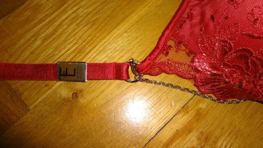 Biustonosz Viva Couture 85E push up nowy, paski,strapsy,śliczny