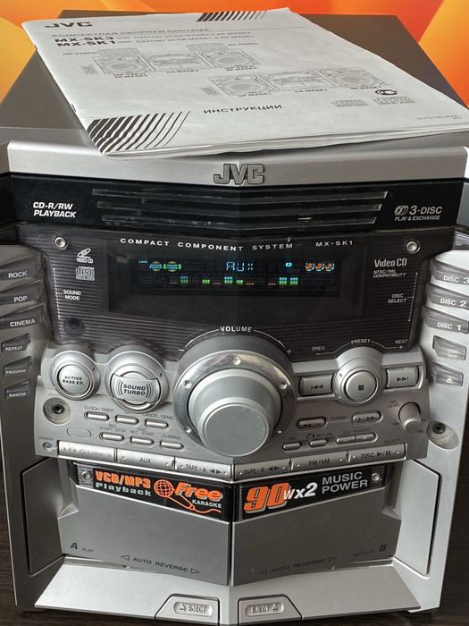 Музичний центр JVC музыкальный центр