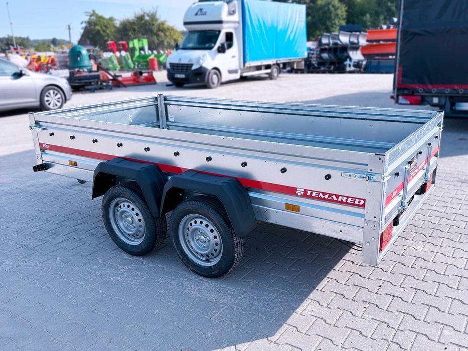 Burty stalowe, 296x150 cm, otwierany przód i tył - Temared PRO 3015/2