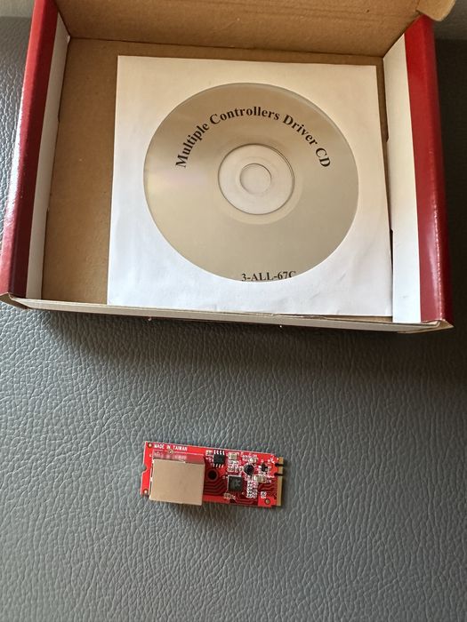 Placa controladora M.2 para RJ45 1000
