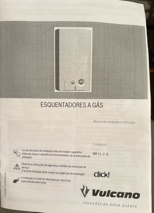 Esquentador a gas