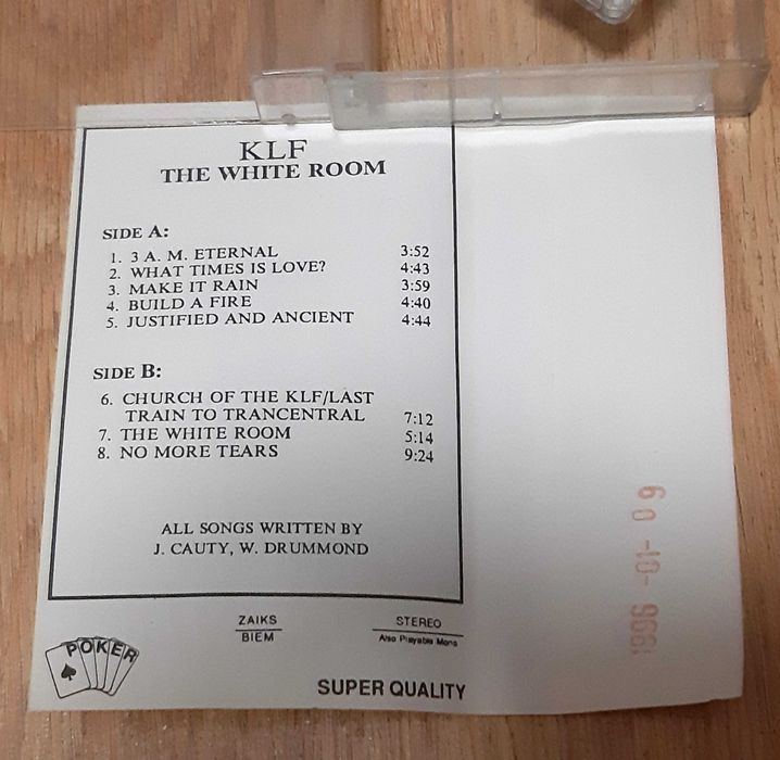 KLF The White Room kaseta