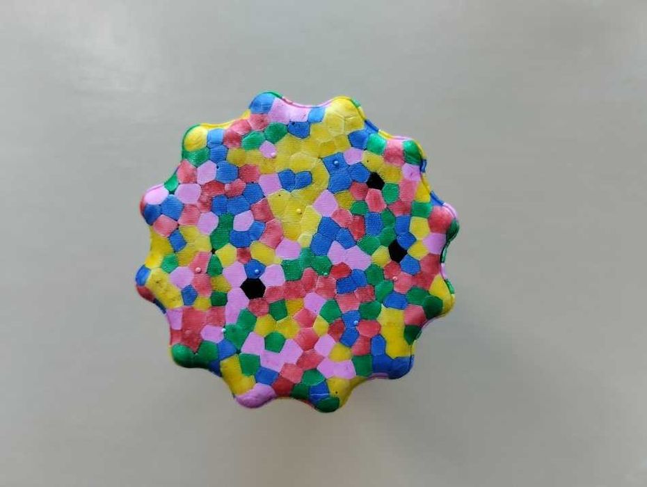 Кольоровий валик. Міцний ролик для масажу.